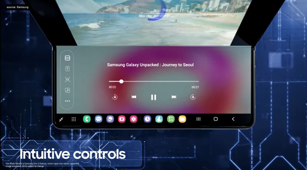Galaxy Z Fold 5 software features 